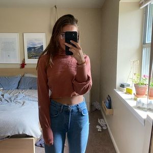 Wilfred cropped sweater, size small